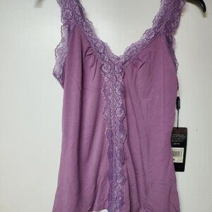 Daisy Fuentes New Purple Tank